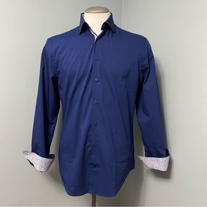 SOUL OF LONDON Men’s size 15.5, medium long sleeve button down dress shirt